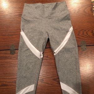 Aerie Grey Mesh Leggings